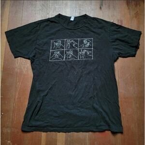 Vintage Mogwai Sign Language T Shirt Medium Experimental All Tomorrows Parties